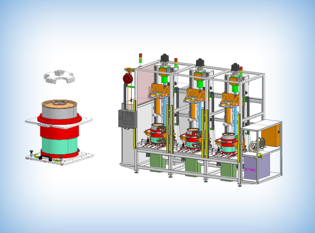 Servo press fit equipment